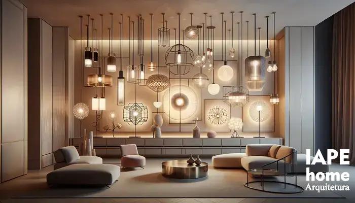 Tipos de Lustres para Sala de Estar Modernos: Dicas para Iluminar com Estilo
